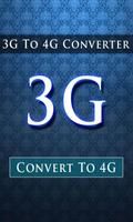 3G To 4G Converter Simulator Affiche
