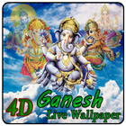 4D Ganesh Live Wallpaper آئیکن