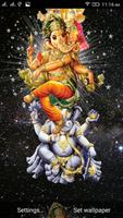 4D Ganesh Live Wallpaper imagem de tela 1