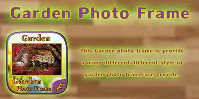 Garden Photo Frame الملصق