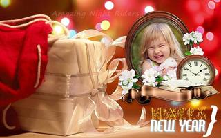 Happy New Year Photo Frame تصوير الشاشة 1