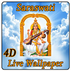 4D Saraswati Live Wallpaper ícone