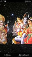 4D Shiv Parvati Live Wallpaper Affiche