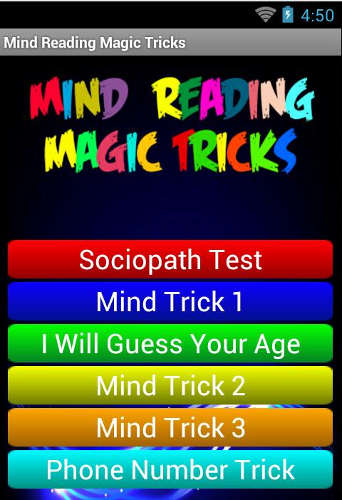 Mind Reading Magic Tricks for Android - APK Download
