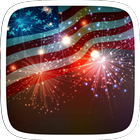 American Flag US Theme icon