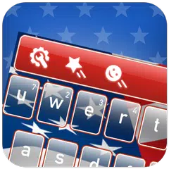 American Flag Keyboard Theme