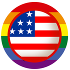 AMERICAN LGBT: GAYS & LESBIAN icône