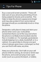 1 Schermata Tips for Phone