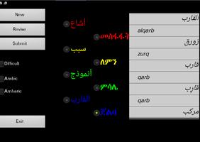 Amharic Arabic Dictionary capture d'écran 2
