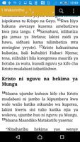 Biblia Takatifu ya Kiswahili Affiche