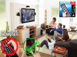 Remote control for samsung TV poster