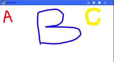 Finger paint ( Kids Art Game) screenshot 1