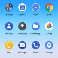 Icon Pack: Google Icons plakat