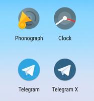 برنامه‌نما Icon Pack: Google Icons عکس از صفحه