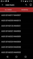rzee music player capture d'écran 3
