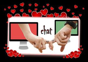 amor en linea esporádicos chat Affiche
