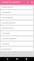 Messaggi e frasi da condivider capture d'écran 1