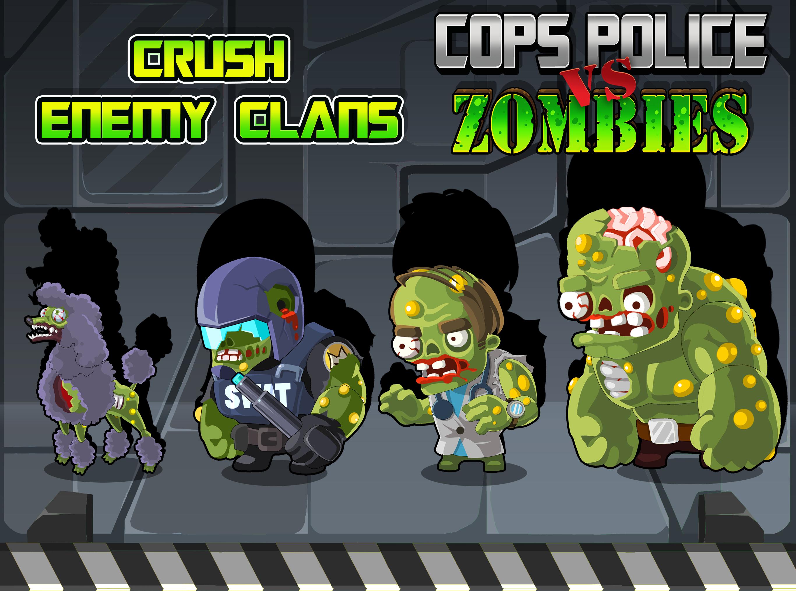 Игра зомби полицейский