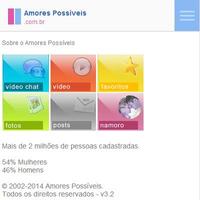 برنامه‌نما Love Dating - Amores Possiveis عکس از صفحه