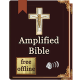 Amplified Bible free offline أيقونة