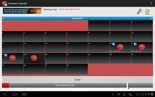 Task Timer Calendar imagem de tela 2