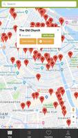 Coffeeshop Map Amsterdam-poster