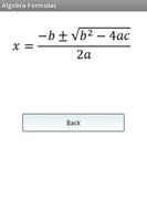 Algebra Formulas syot layar 2