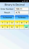 Binary to Decimal Converter syot layar 1