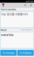 Filipino Korean Translator screenshot 2