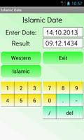 Islamic Date Calculator Affiche