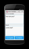 Italian English Translator پوسٹر