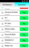 Lituano radio online captura de pantalla 3