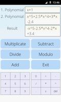 Calculadora polinómica captura de pantalla 1