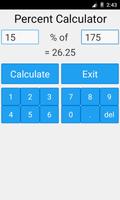 Percent Calculator اسکرین شاٹ 3