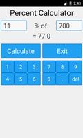 Percent Calculator screenshot 1
