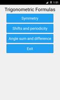 پوستر Trigonometric Formulas