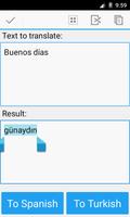 Traducteur Espagnol Turc capture d'écran 1