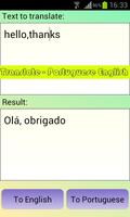 Translate - Portuguese English screenshot 2