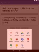 Simple Pig Latin Translator/De screenshot 2