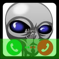 Calling Prank Alien captura de pantalla 1