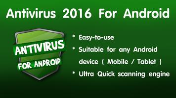 Antivirus 2016 For Android capture d'écran 1
