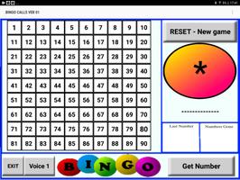 Bingo Calls capture d'écran 1