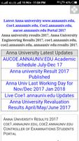 ANNA UNIVERSITY APP captura de pantalla 3