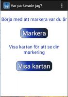 Var parkerade jag? Plakat