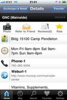 Camp Pendleton Directory اسکرین شاٹ 3