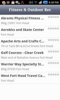 Fort Hood Directory capture d'écran 2