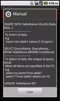 SQL mini 截图 1