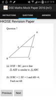 برنامه‌نما DSE Maths Mock Paper 2016 (m1)- Paper 1 Section A1 عکس از صفحه