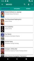 Movie Browser - Movie list capture d'écran 1