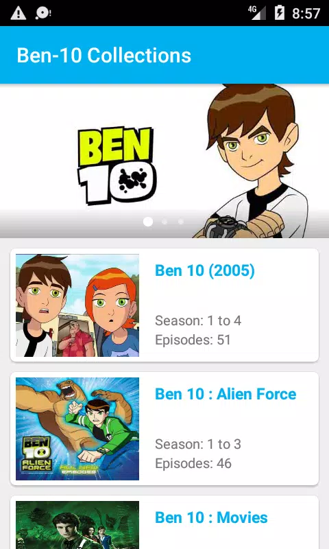 Ben 10 (Episodes all) APK pour Android Télécharger